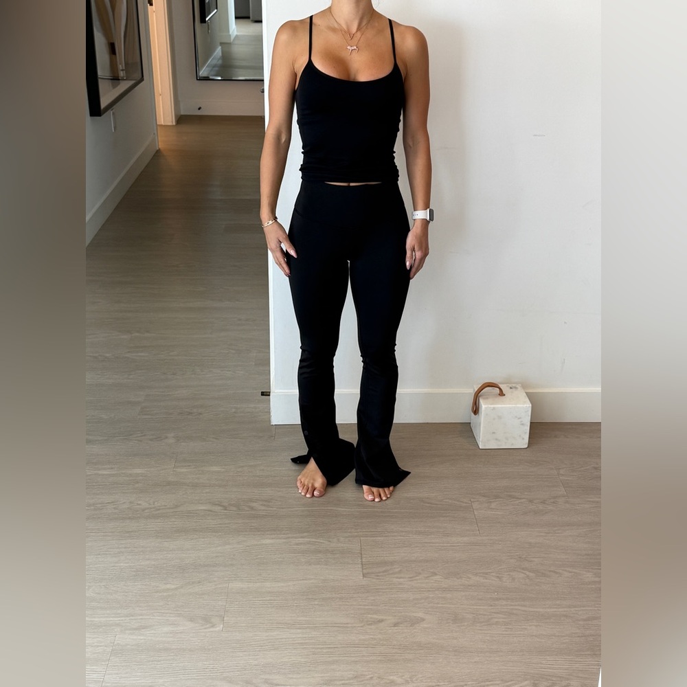 ALO Yoga Black Flared Pants